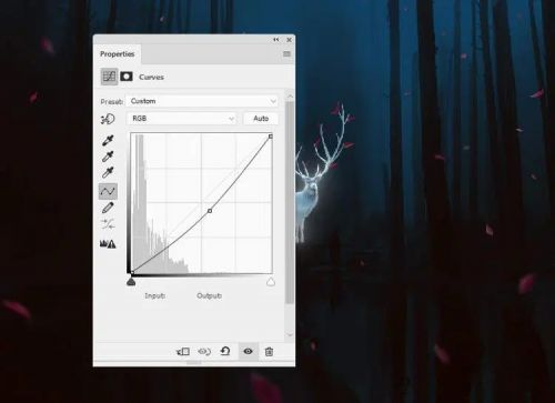 آموزش طراحی گوزن درخشان در فتوشاپ